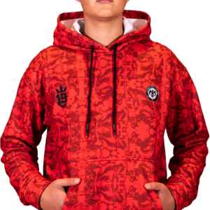 Premium Kırmızı Kapüşonlu Sweat